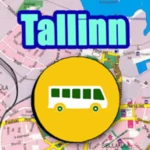 Logo of Tallinn Bus Map Offline android Application 